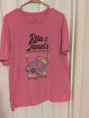 Pink Graphic Woman's Tee